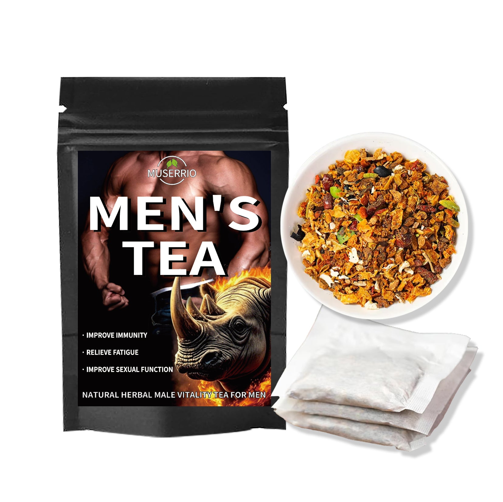 Men's Tea: Le secret des hommes fort (30 Sachets de thé)